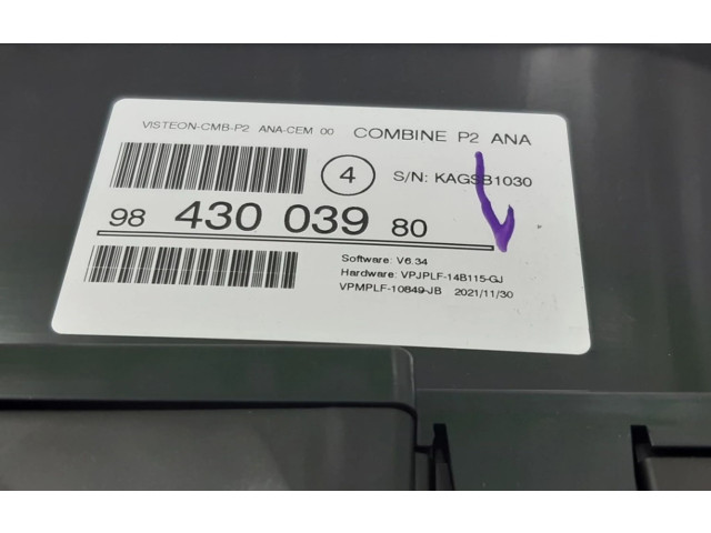 Панель приборов 9843003980, 9843003980   Peugeot 2008 II       