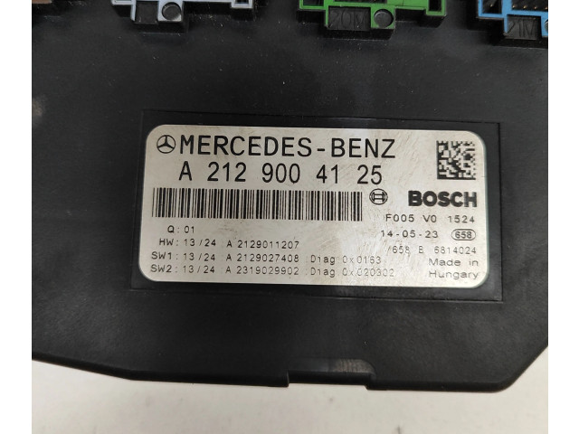 Pojistková skříňka A2129004125, A2129011207 Mercedes-Benz CLS C218 X218 2014