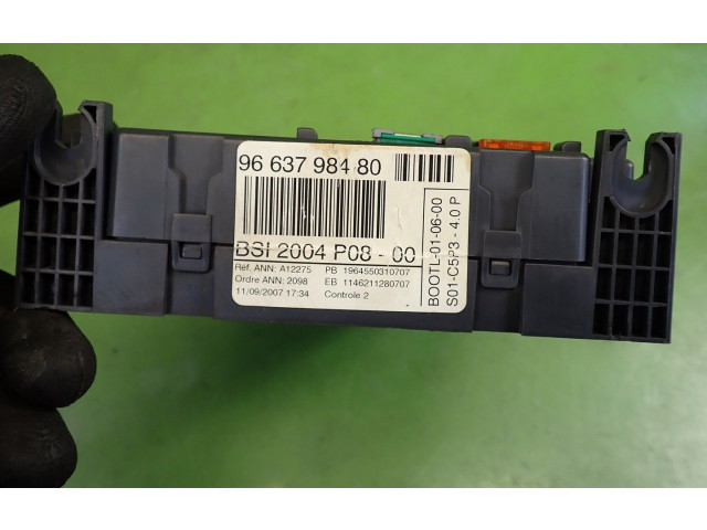 Блок предохранителей 9663798480P08-00 Citroen C4 I