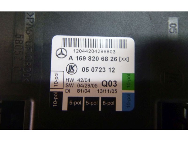 Блок управления A1698206826, A1698206826   Mercedes-Benz A W169