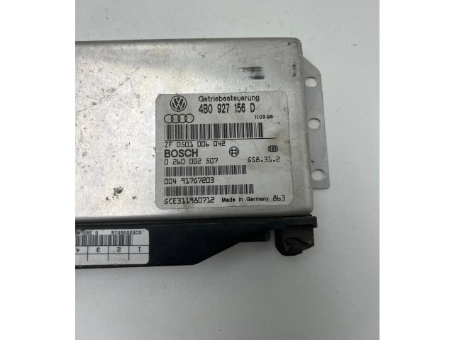 Блок управления коробкой передач 4B0927156D, 0260002507   Volkswagen Golf IV