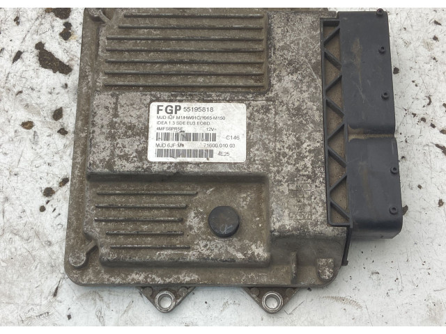 Блок управления двигателя 55195818, 55195818 Fiat Idea