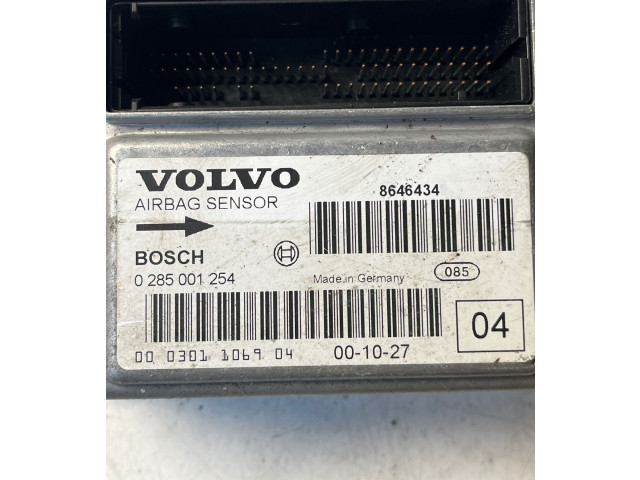 Блок подушек безопасности 8646434, 0285001254   Volvo V70