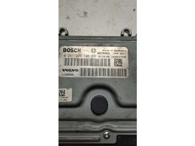 Блок управления двигателя 0261209108, 13440041   Volvo V70