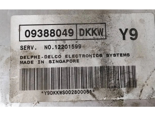 Řídící jednotka 09388049 Daewoo Tacuma 2001