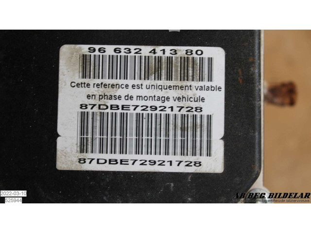 Блок АБС 9663241380, 0265950635 Citroen C4 I 2004 - 2010 года