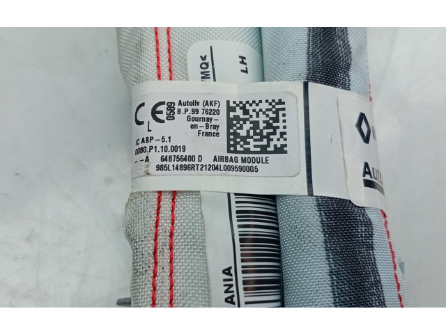 Боковая подушка безопасности 648756400D Dacia Sandero