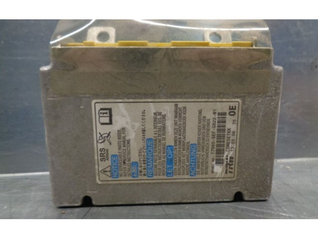 Блок подушек безопасности 77960SEFG822M1, C0ME5ETKK Honda Accord