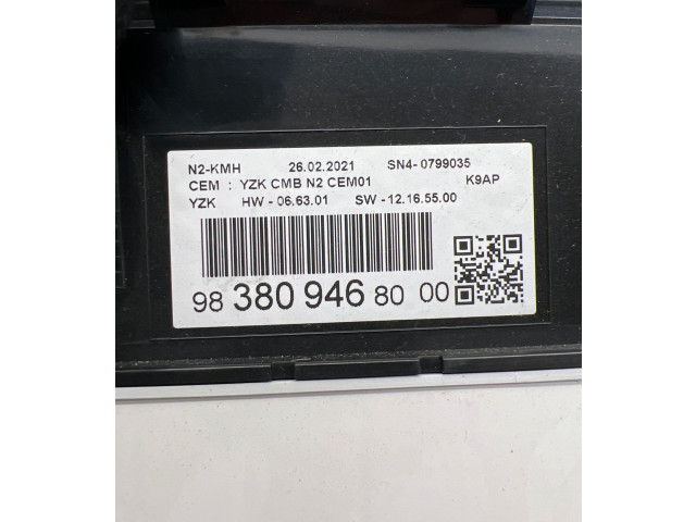 Панель приборов 9838094680, 106990M   Peugeot Partner III       