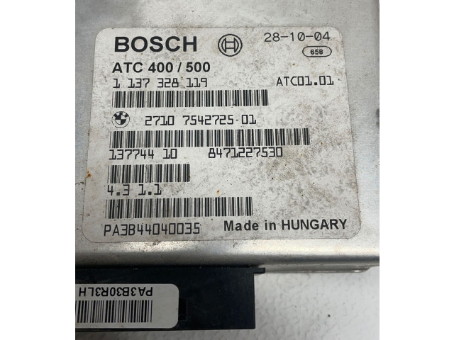 Блок управления коробкой передач 7542725, 1137328119   BMW X3 E83