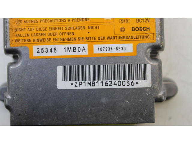 Блок подушек безопасности 253481MB0A, 4079348530 Infiniti M Y51