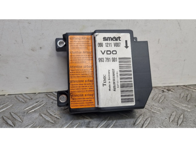 Блок подушек безопасности 0001211V007, 993791001 Smart ForTwo I