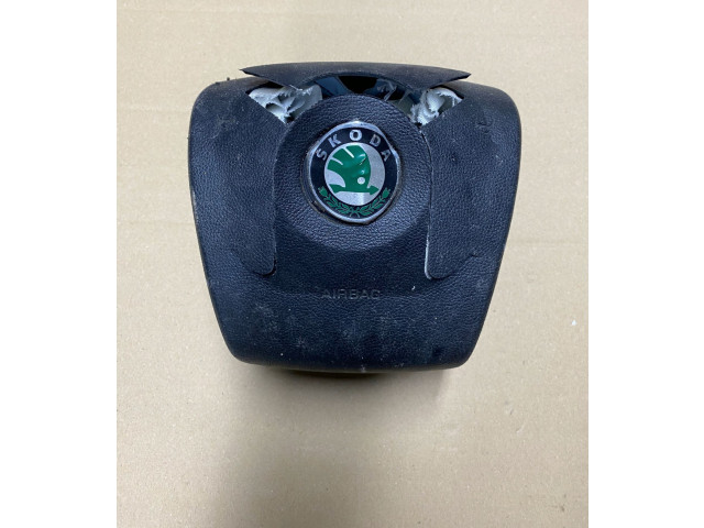 Подушка безопасности водителя 5J0880201B Skoda Fabia Mk2 (5J)