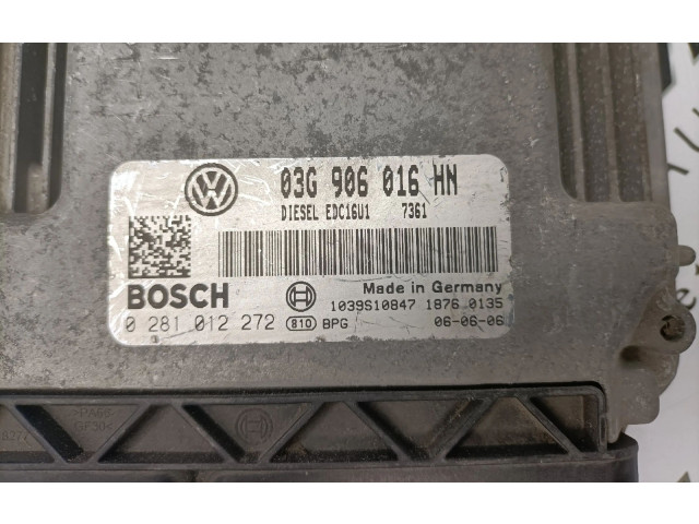 Řídící jednotka SV22-06, 0281012272 Volkswagen Caddy