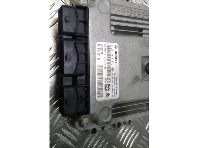 Блок управления двигателя 0261208905, 9663518980 Citroen Berlingo