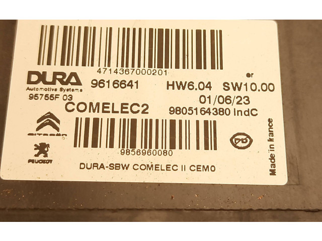 Блок управления коробкой передач 9805164380, 9805164380   Peugeot 3008 III