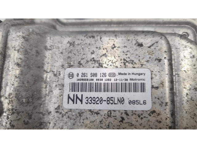 Блок управления 3392085LN0, 0261S08126 Vauxhall Agila B