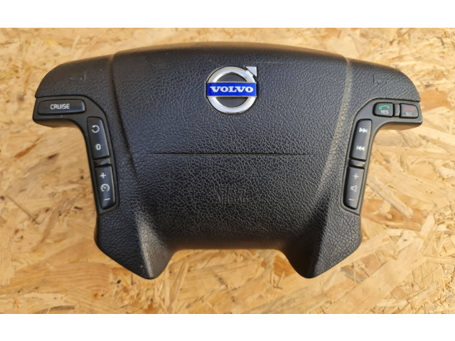 Подушка безопасности водителя 8686288, B6502D1080166   Volvo V70