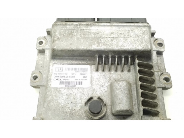 Блок управления двигателя 9809447780, 9692366180   Peugeot Boxer