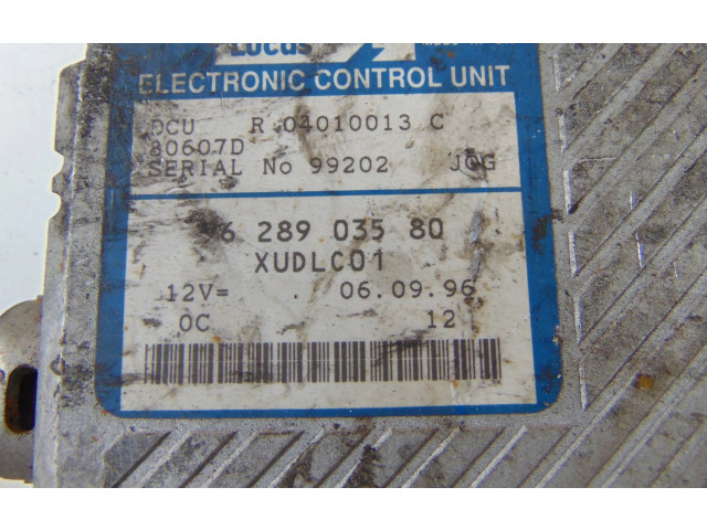 Řídící jednotka 9628903580 Peugeot 806 1995