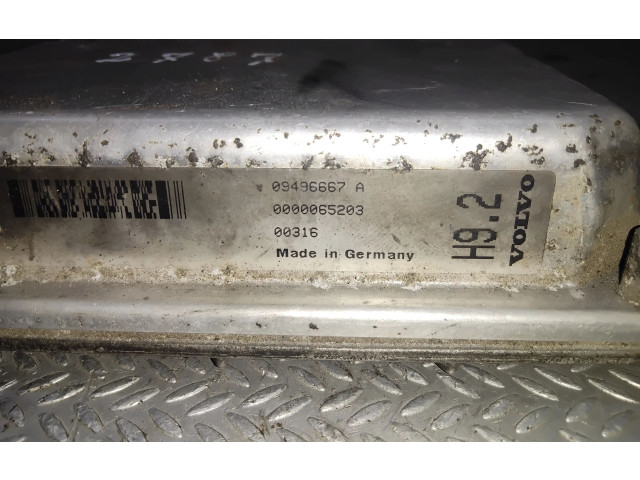 Блок управления двигателя 09496667A, 0281001776   Volvo V70