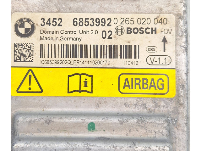 Блок подушек безопасности 6853992, 34526853992 BMW X3 F25