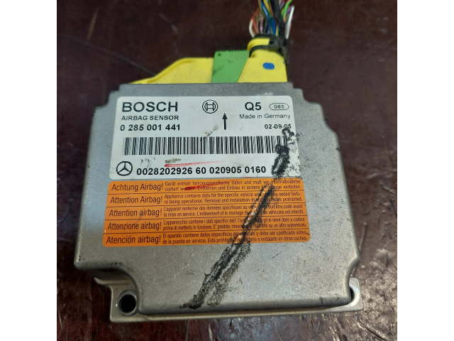 Блок подушек безопасности 002820292660, 0285001441   Mercedes-Benz E W211