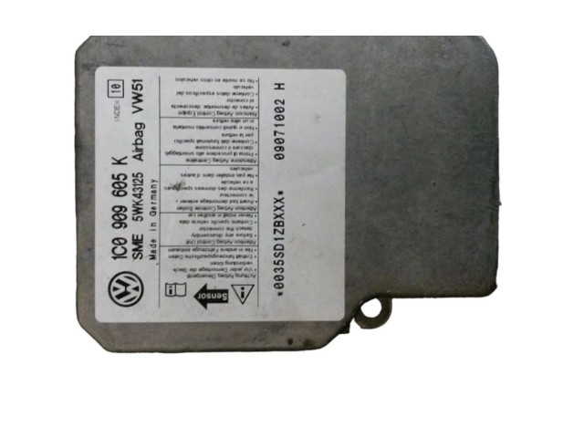 Блок подушек безопасности 1C0909605K, 1C0909605K Skoda Fabia Mk1 (6Y)