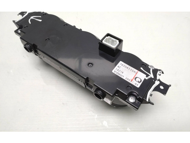 Блок управления климат-контролем 7820A115XC Mitsubishi Outlander