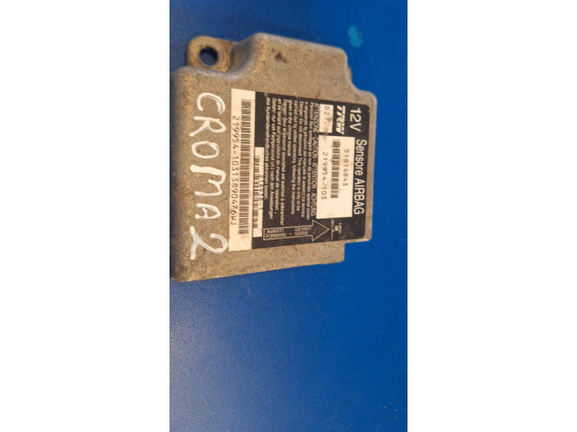 Комплект блоков управления 51814843, 219954103   Fiat Croma