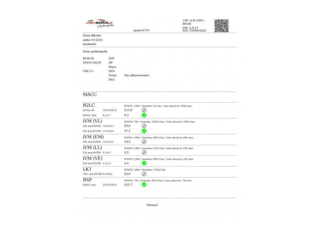 Форсунка 0445110239, 0445110239    Peugeot Expert   