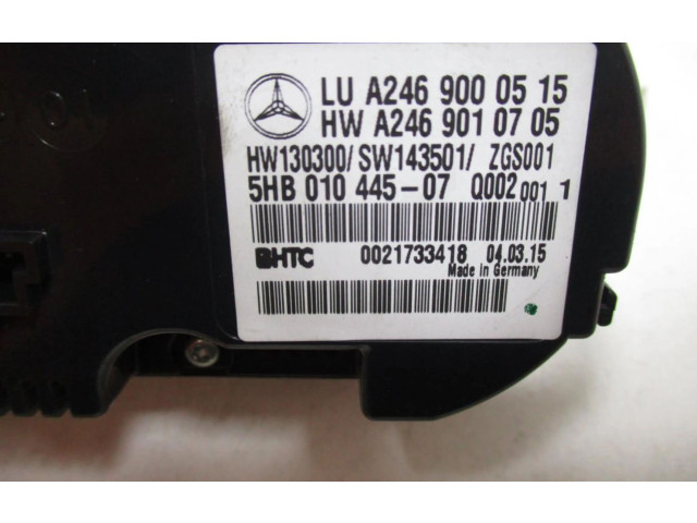 Блок управления климат-контролем A2469000515   Mercedes-Benz A W176