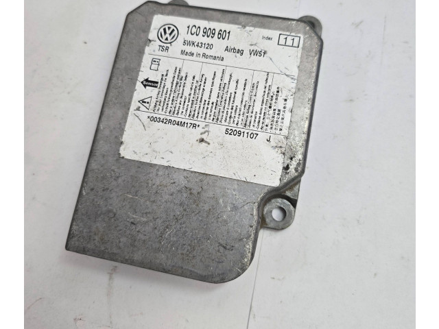 Блок подушек безопасности 1C0909601, 52091107 Skoda Octavia Mk2 (1Z)