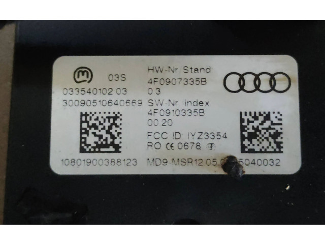 Блок управления 4F0907335B, 4F0910335B   Audi A6 S6 C6 4F