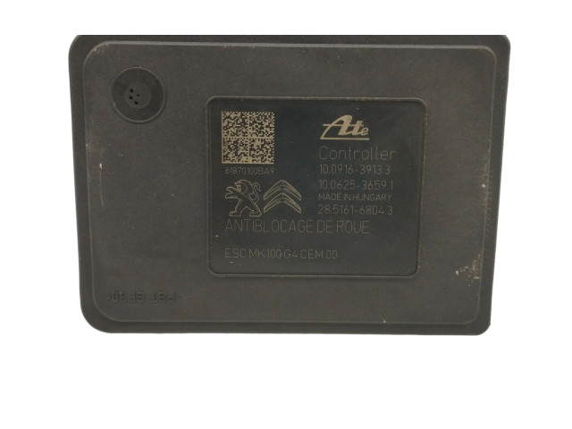 Блок АБС 9822654880, 10022012064   Peugeot  2008 I  2013 - 2019 года