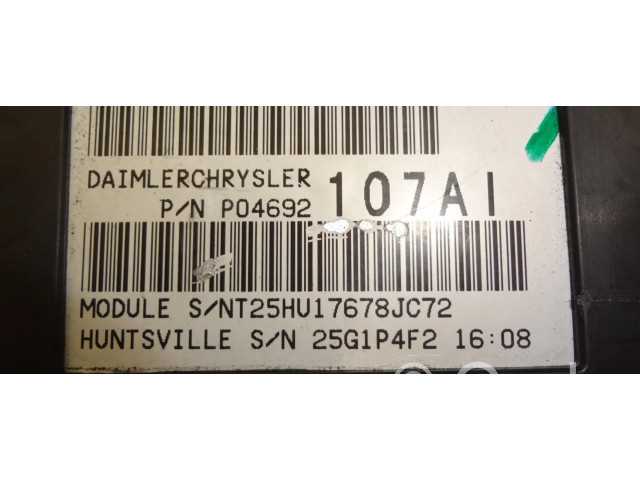 Блок комфорта P04692107AI, P04692138AG Jeep Grand Cherokee (WK)