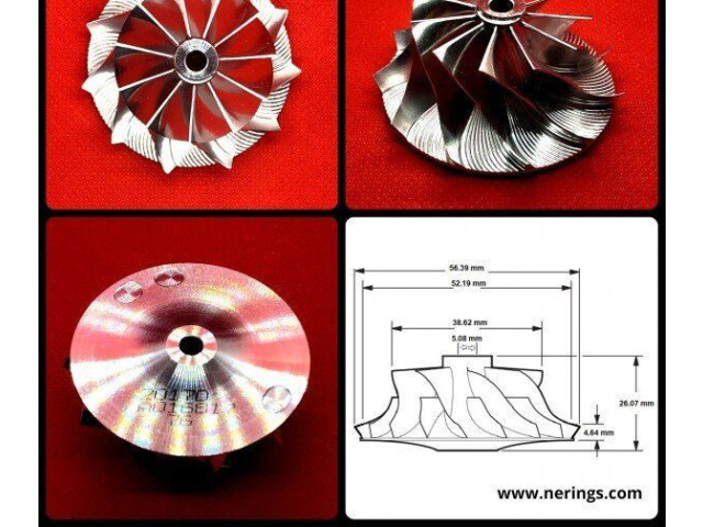 Turbodmychadlo Турбина 452204, 452204-5007S Saab 9-3 Ver1