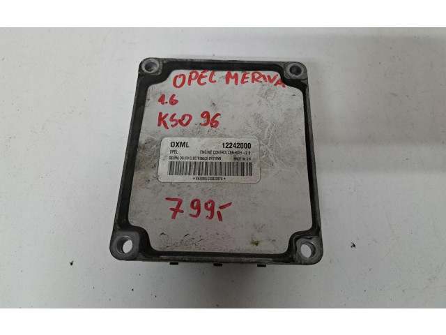 Блок управления двигателем Блок управления KS096 Opel Meriva A