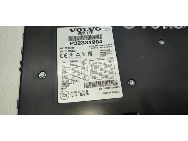 Блок комфорта 32334904   Volvo XC60   