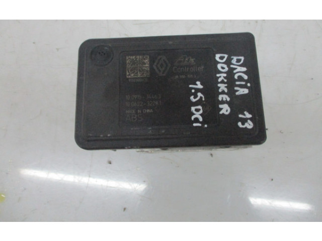 Блок АБС 10091514463, 10062232281   Dacia  Dokker  2012 -  года