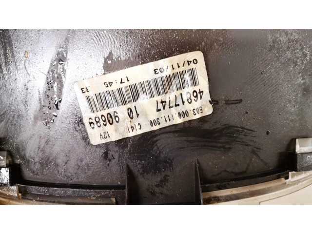 Přístrojová deska Fiat Doblo 2003 46817747, 503.000.111.300