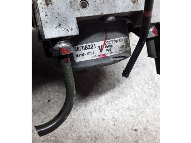 Блок управления АБС 4670B231 Mitsubishi Outlander