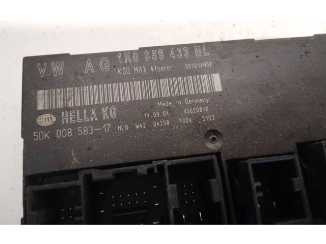 Блок комфорта 1K0959433BL Skoda Octavia Mk2 (1Z)