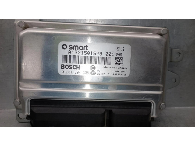 Блок управления двигателя A1321501579, 0261S04308 Smart ForTwo II