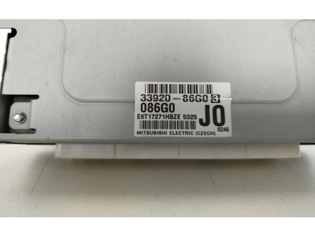 Блок управления двигателя 3392086G0, E6T17271HBZE   Suzuki Ignis