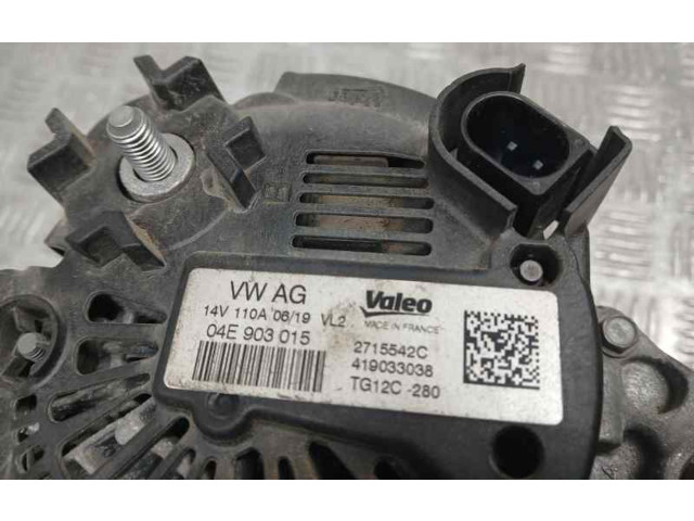 Генератор 04E903015, VALEO   Audi Q2 -