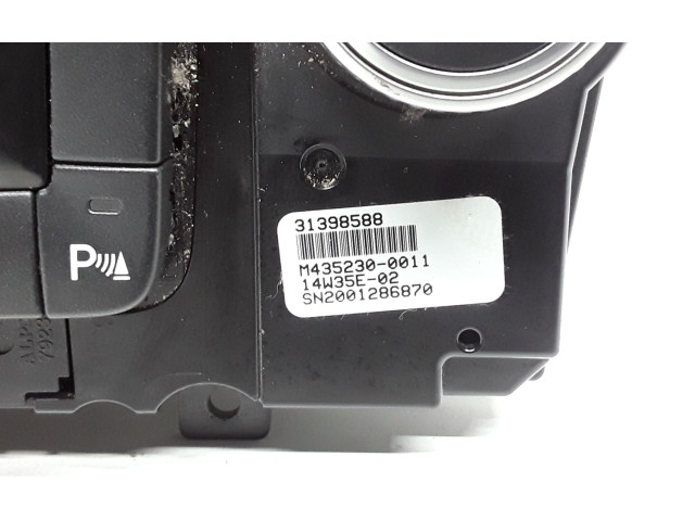 Блок управления климат-контролем 31398588 Volvo S60