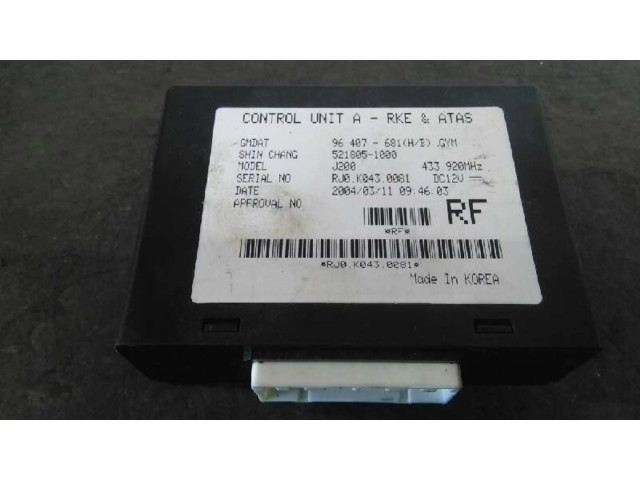 Řídící jednotka 5218051000 Daewoo Lacetti 2005