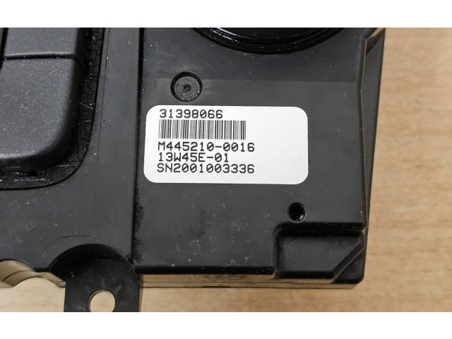 Блок управления климат-контролем 31398066, SN2001003336   Volvo V60