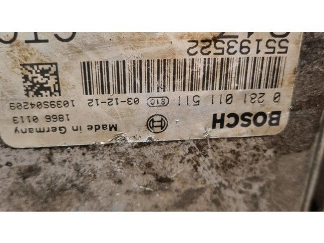 Řídící jednotka 0281011511, 55193522 Alfa Romeo 147 2004